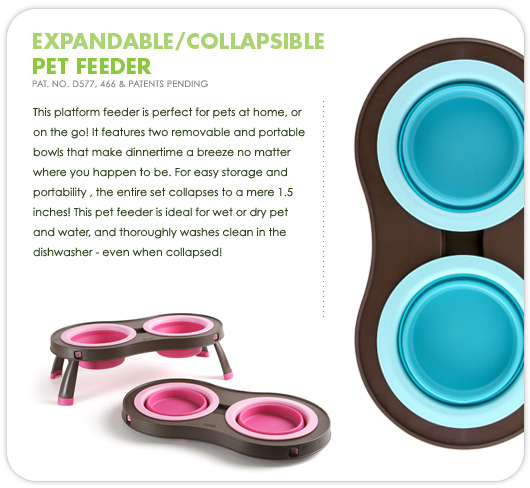 Popware Collapsible Pet Feeder